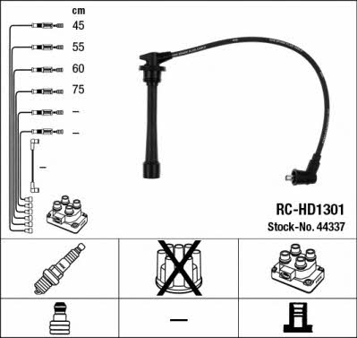 NGK 44337 Ignition cable kit 44337