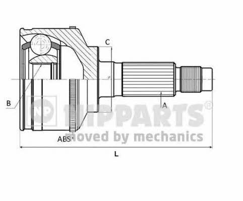 Nipparts N2820314 CV joint N2820314