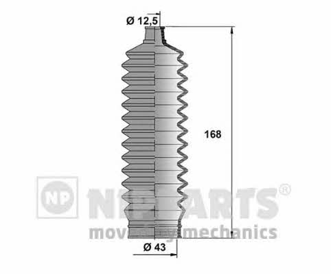 Nipparts J2840503 Bellow kit, steering J2840503