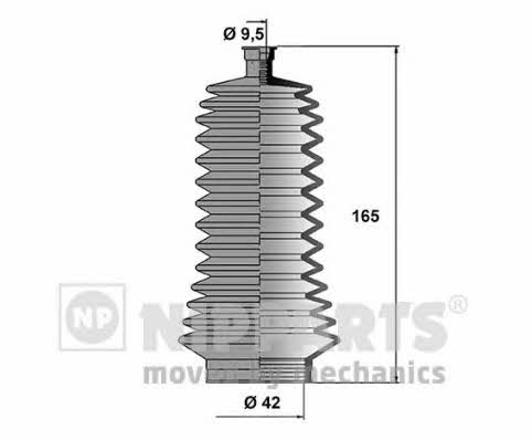 Nipparts J2841012 Bellow kit, steering J2841012