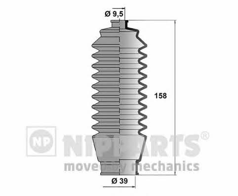 Nipparts N2842030 Bellow kit, steering N2842030