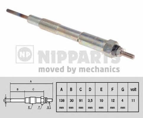 Nipparts N5713016 Glow plug N5713016