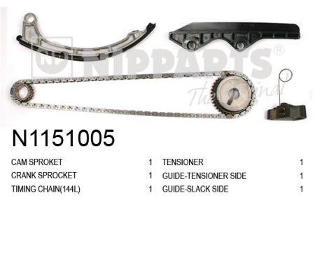 Nipparts N1151005 Timing chain kit N1151005