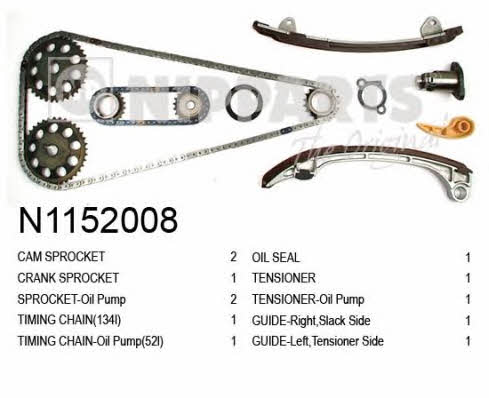 Buy Nipparts N1152008 at a low price in United Arab Emirates!