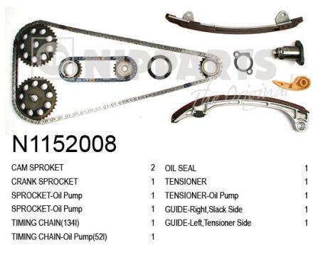 Nipparts N1152008 Timing chain kit N1152008