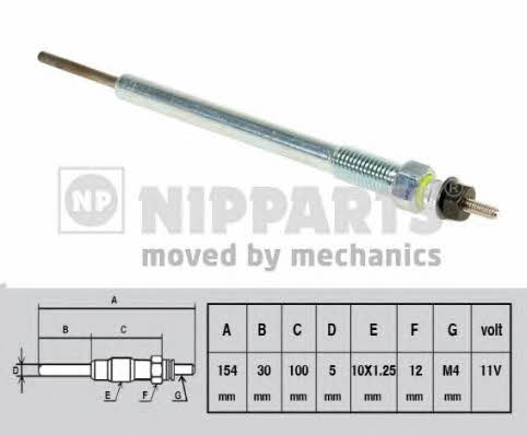 Nipparts J5710302 Glow plug J5710302