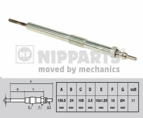 Nipparts J5710402 Glow plug J5710402