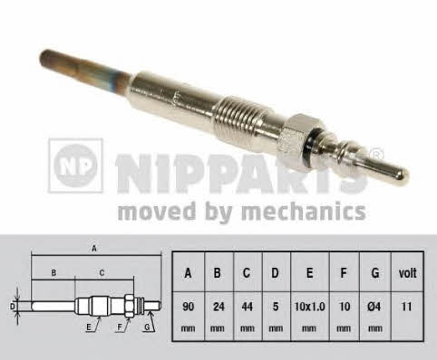 Nipparts J5715014 Glow plug J5715014