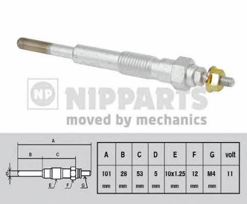Nipparts J5716001 Glow plug J5716001