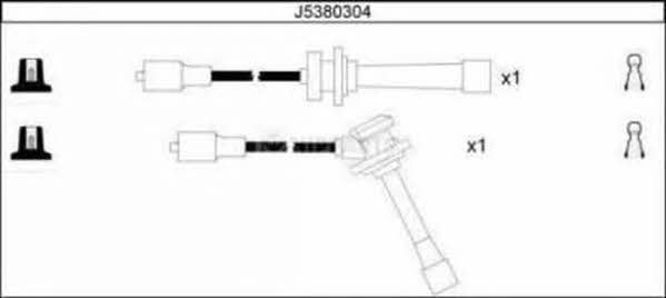 Nipparts J5380304 Ignition cable kit J5380304