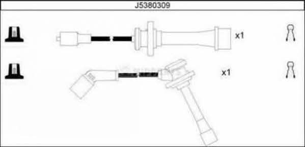 Nipparts J5380309 Ignition cable kit J5380309