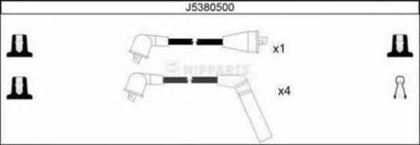 Nipparts J5380500 Ignition cable kit J5380500