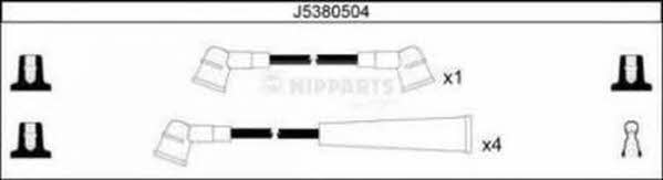Nipparts J5380504 Ignition cable kit J5380504