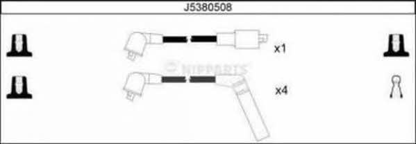 Nipparts J5380508 Ignition cable kit J5380508