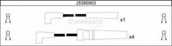 Nipparts J5380903 Ignition cable kit J5380903