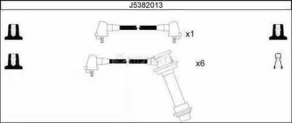 Nipparts J5382013 Ignition cable kit J5382013