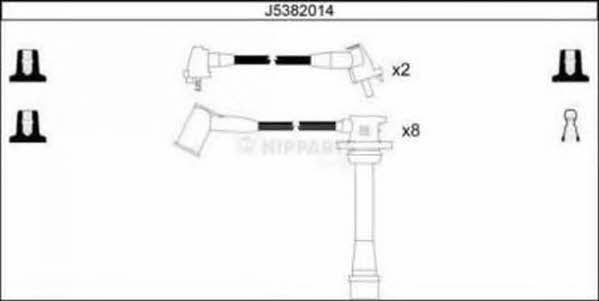 Nipparts J5382014 Ignition cable kit J5382014