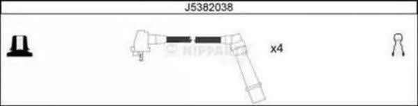 Nipparts J5382038 Ignition cable kit J5382038
