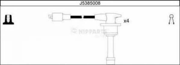 Nipparts J5385008 Ignition cable kit J5385008