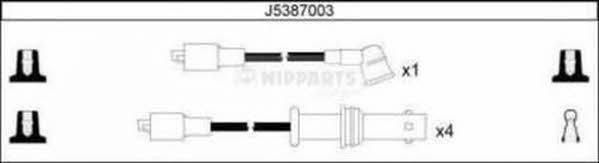 Nipparts J5387003 Ignition cable kit J5387003