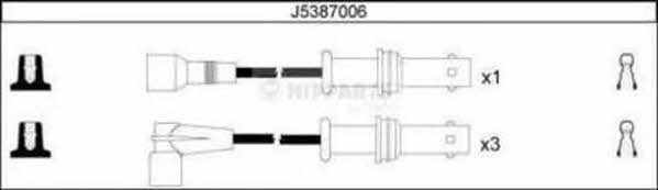 Nipparts J5387006 Ignition cable kit J5387006