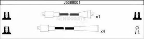 Nipparts J5388001 Ignition cable kit J5388001