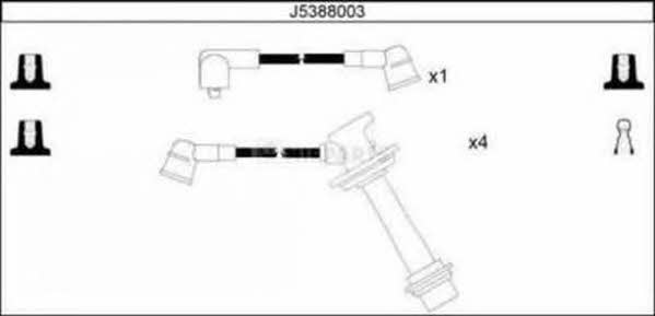 Nipparts J5388003 Ignition cable kit J5388003