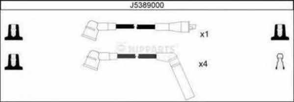 Nipparts J5389000 Ignition cable kit J5389000