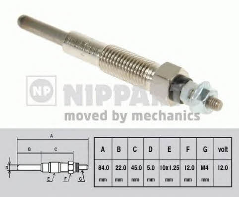 Nipparts N5710303 Glow plug N5710303