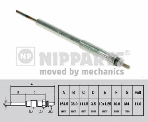 Nipparts N5710304 Glow plug N5710304