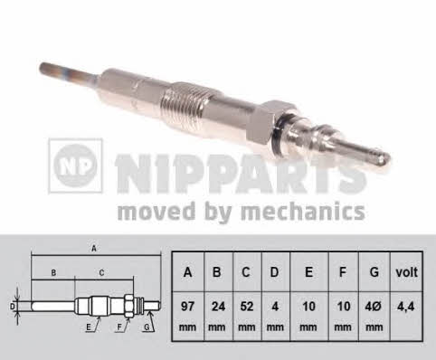 Nipparts N5711035 Glow plug N5711035
