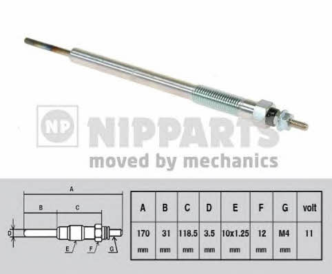 Nipparts N5715016 Glow plug N5715016