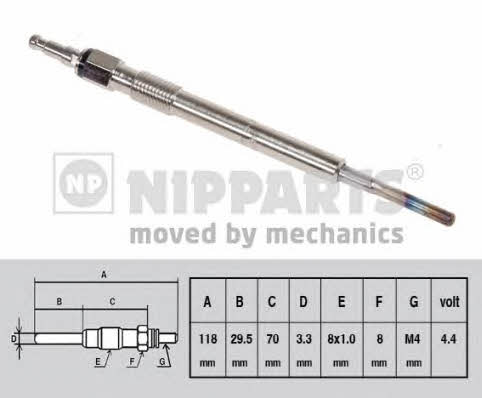 Nipparts N5715018 Glow plug N5715018