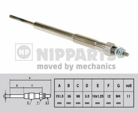 Nipparts N5719013 Glow plug N5719013