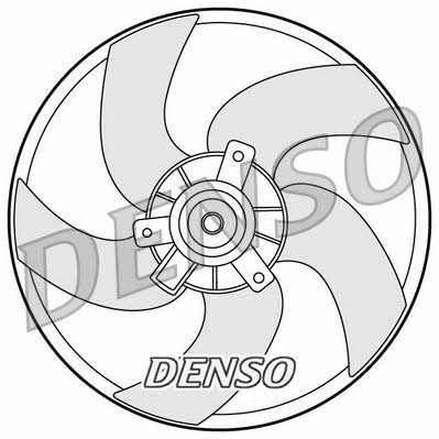 Nippon pieces DER21011 Hub, engine cooling fan wheel DER21011