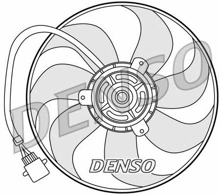 Nippon pieces DER32006 Hub, engine cooling fan wheel DER32006