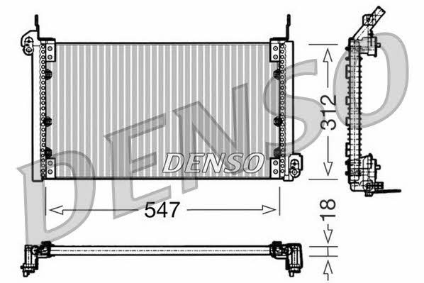 Nippon pieces DCN09080 Cooler Module DCN09080