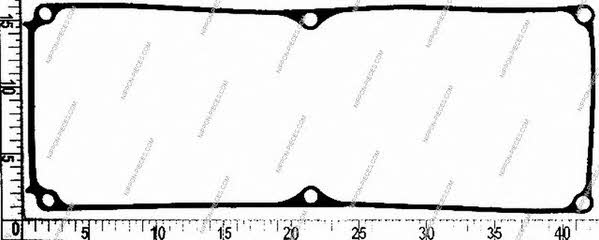 Nippon pieces M122A13 Gasket, cylinder head cover M122A13