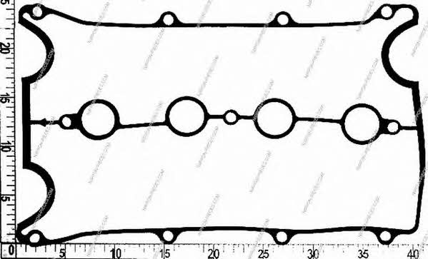 Nippon pieces M122A14 Gasket, cylinder head cover M122A14