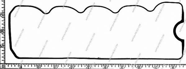 Nippon pieces M122I09 Gasket, cylinder head cover M122I09