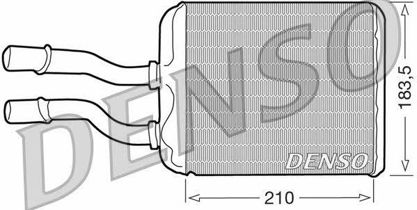 Nippon pieces DRR01011 Heat exchanger, interior heating DRR01011