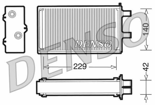 Nippon pieces DRR13001 Heat exchanger, interior heating DRR13001