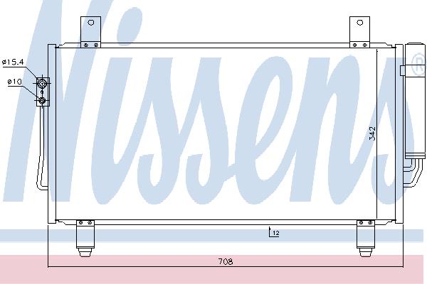 Nissens 940435 Cooler Module 940435