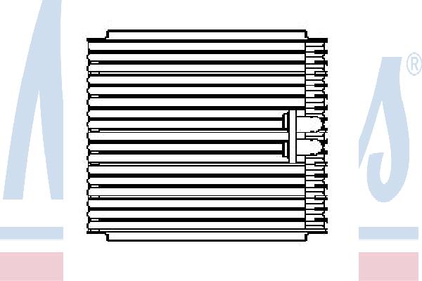 Nissens 92110 Air conditioner evaporator 92110