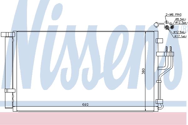 Nissens 940351 Cooler Module 940351