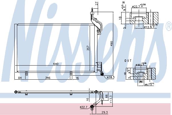 Nissens 940410 Cooler Module 940410