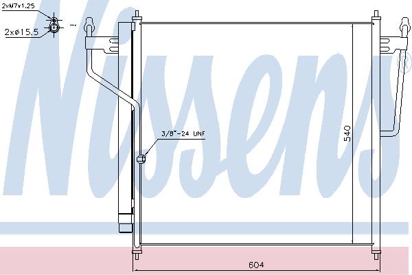 Nissens 940503 Cooler Module 940503