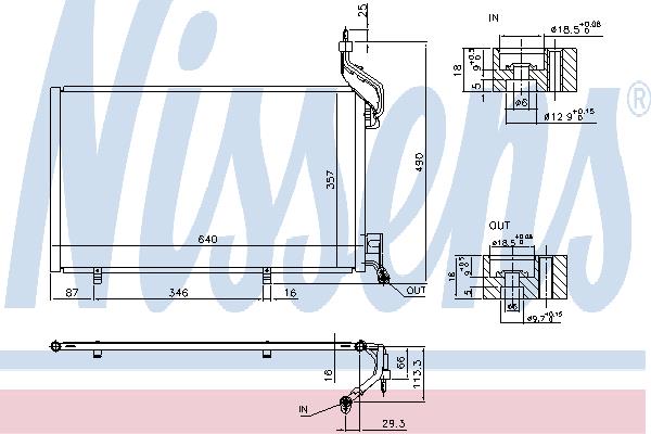 Nissens 940515 Cooler Module 940515