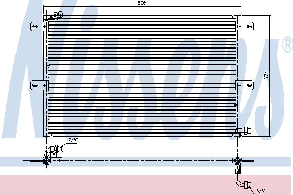 Nissens 94204 Cooler Module 94204