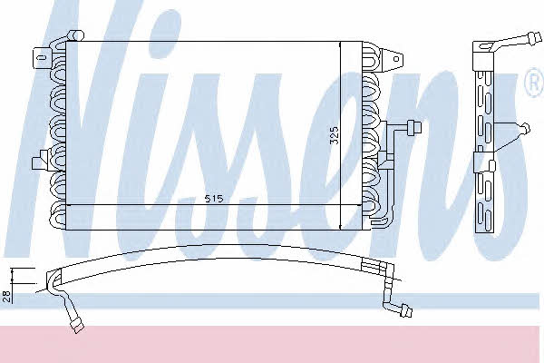 Nissens 94205 Cooler Module 94205